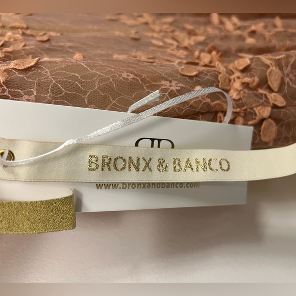 Bronx and Banco - Megan Cap Sleeve Gown in Beige - Picture 6 of 9